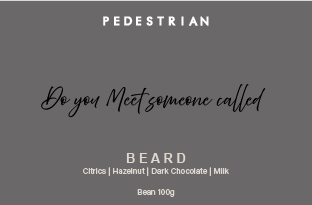 Beard coffee bean from Peru