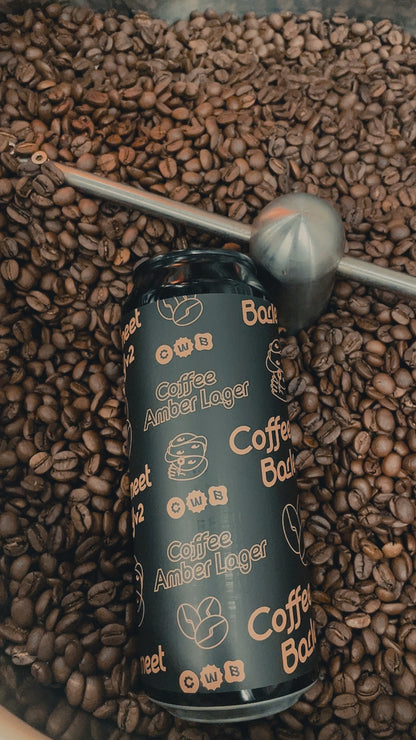 Coffee Meet Barley Amber Lager by Causeway Brewing